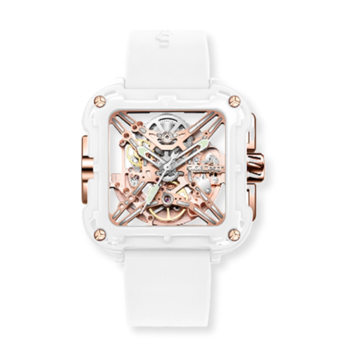 X CERAMIC ROSE & WHITE